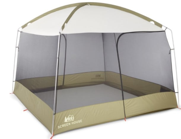 best camping canopy: REI Co-op Screen House Shelter