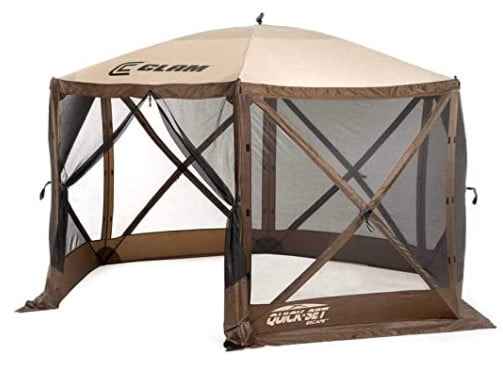 best camping canopy: CLAM Quick-Set Escape Shelter