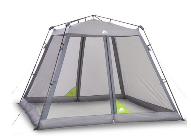 best screen room for camping: Ozark Trail 10' x 10' Instant Screen House