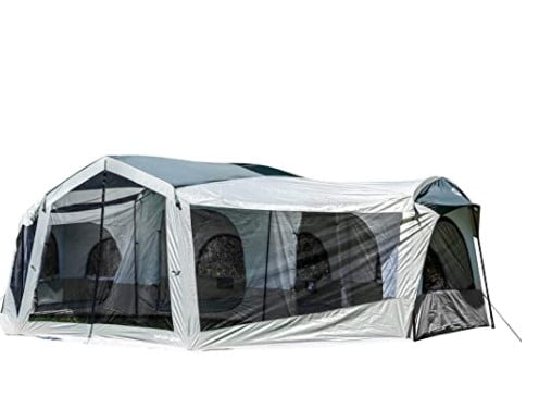 best tent with screened porch: Tahoe Gear Carson 3-Season 14 Person Large Family Cabin Tent