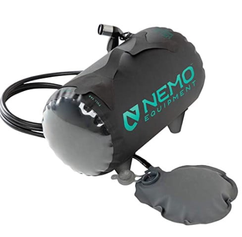 best camping shower: Nemo Helio Portable Pressure Camp Shower